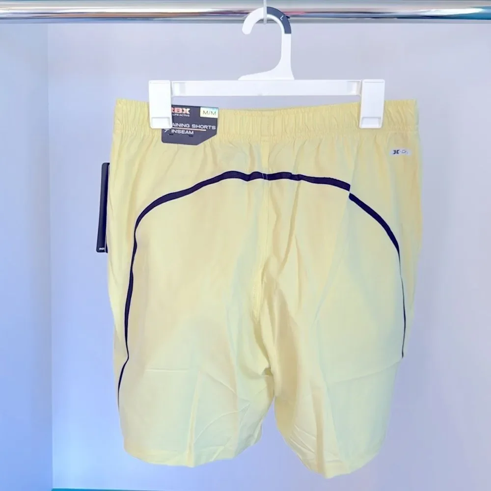 RBX  New Yellow Athletic Shorts with pockets